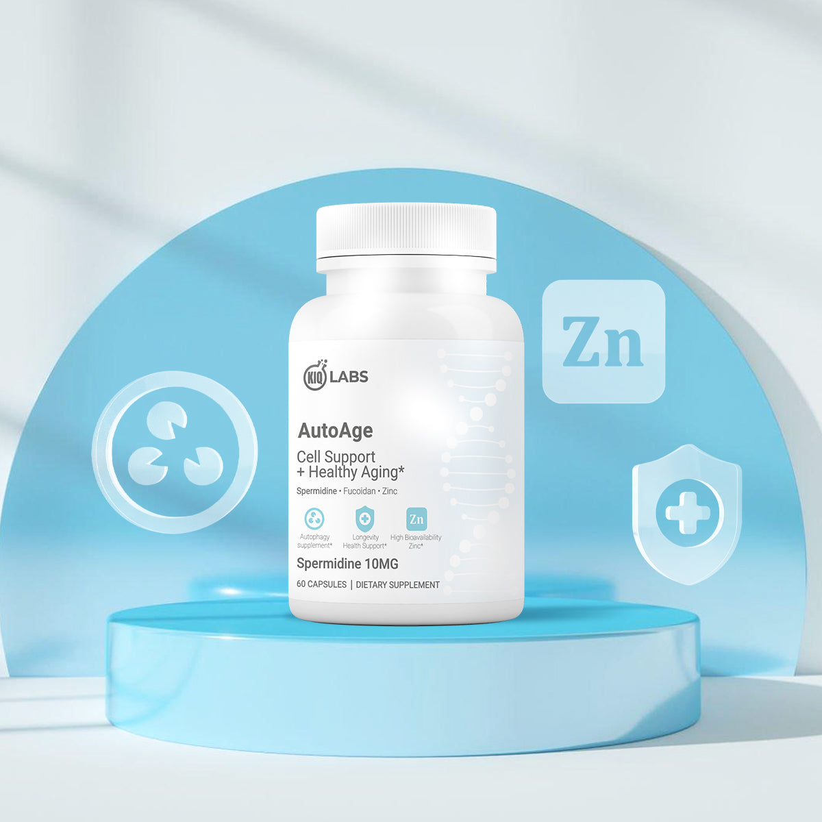 Kiq AutoAge - Cellular Longevity. Reinvented.