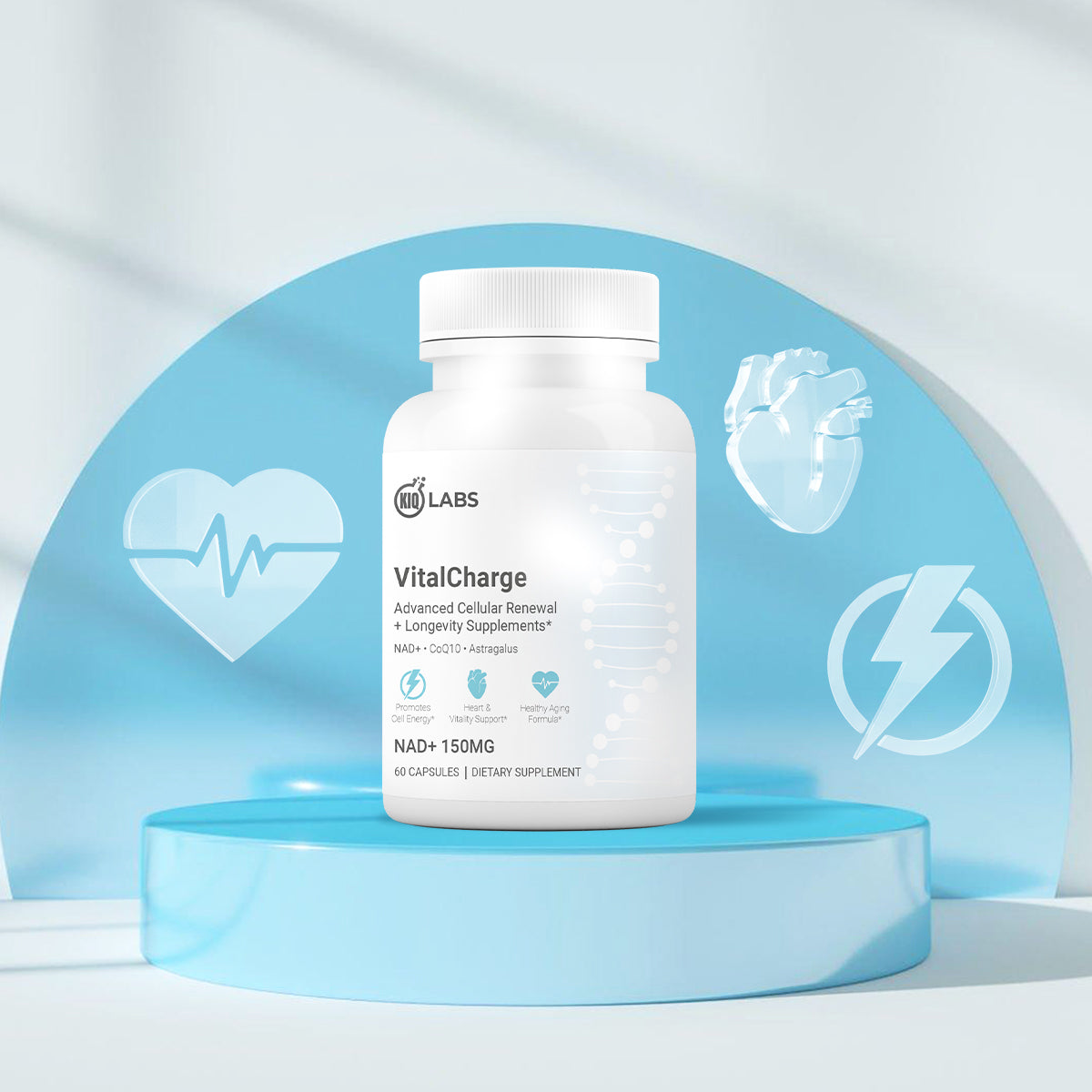 Kiq VitalCharge - Recharge Your Cells. Reclaim Your Energy.